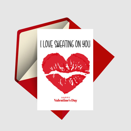 Sweat On You | Digital Download Printable